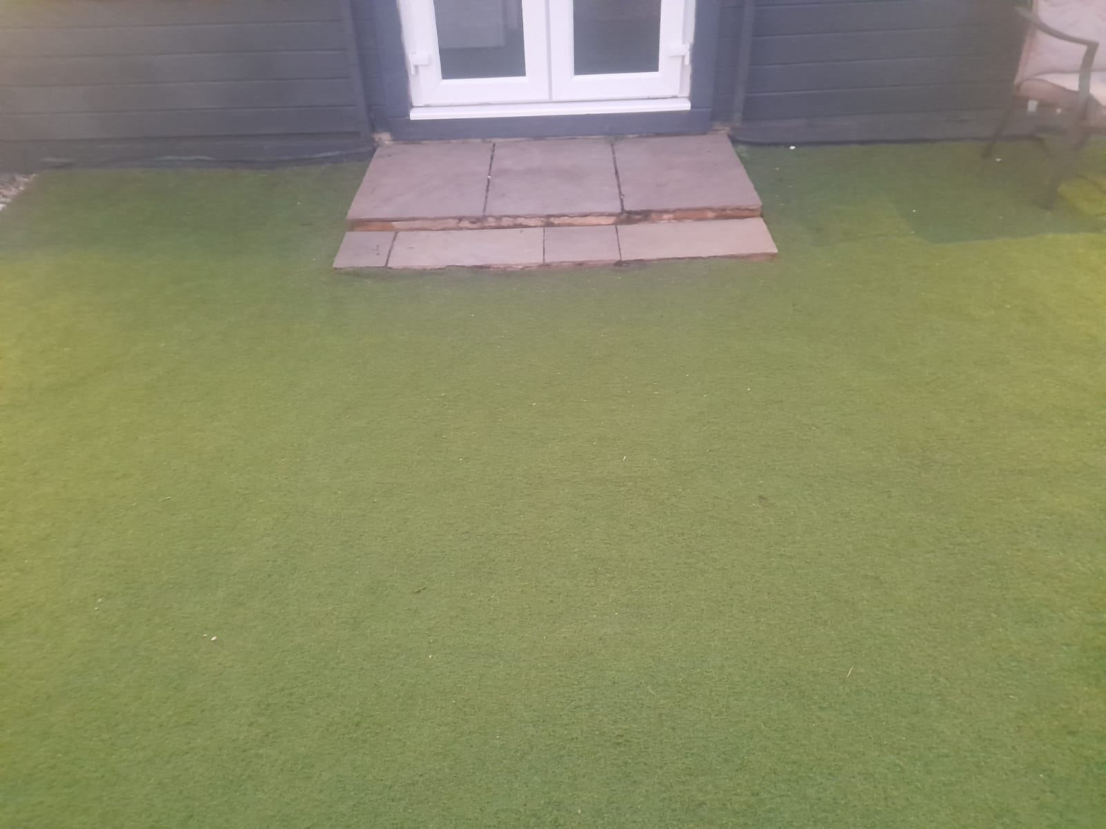 Astro turf fitted by Evans Fencing